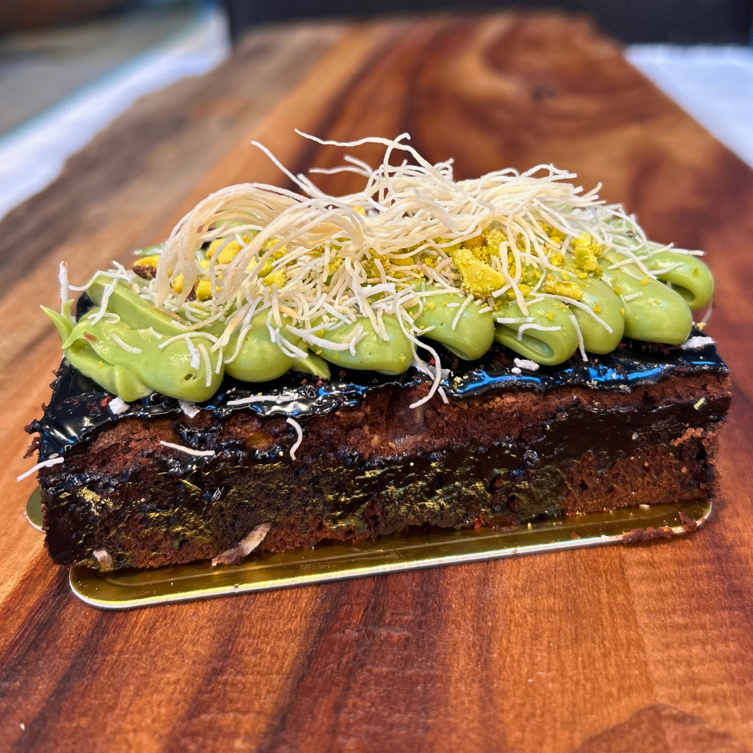 Pistachio Brownie