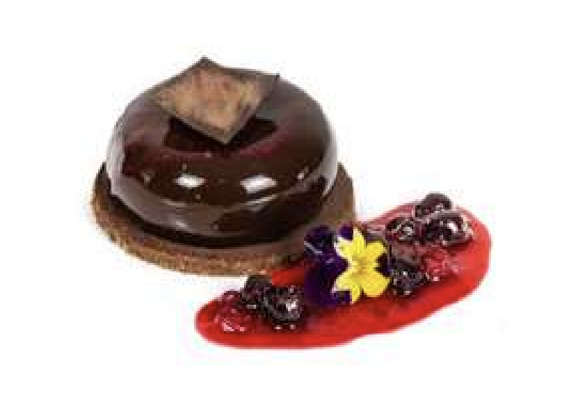 Chocolate Raspberry Pebble