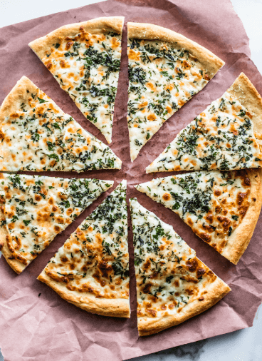 Herb And Garlic  Pizza